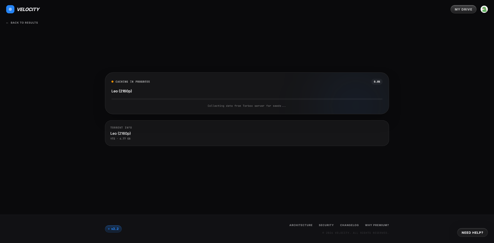 Velocity screenshot 4